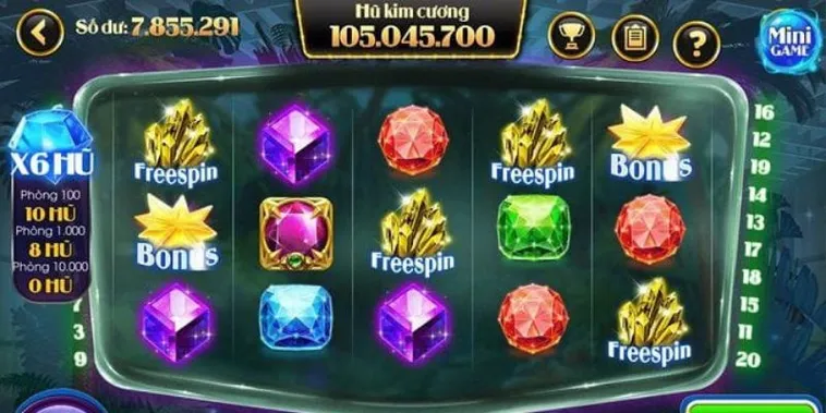 Chinh Phục Đỉnh Cao Game Nổ Hũ Kim Cương AW88 Rinh Thưởng Khổng Lồ